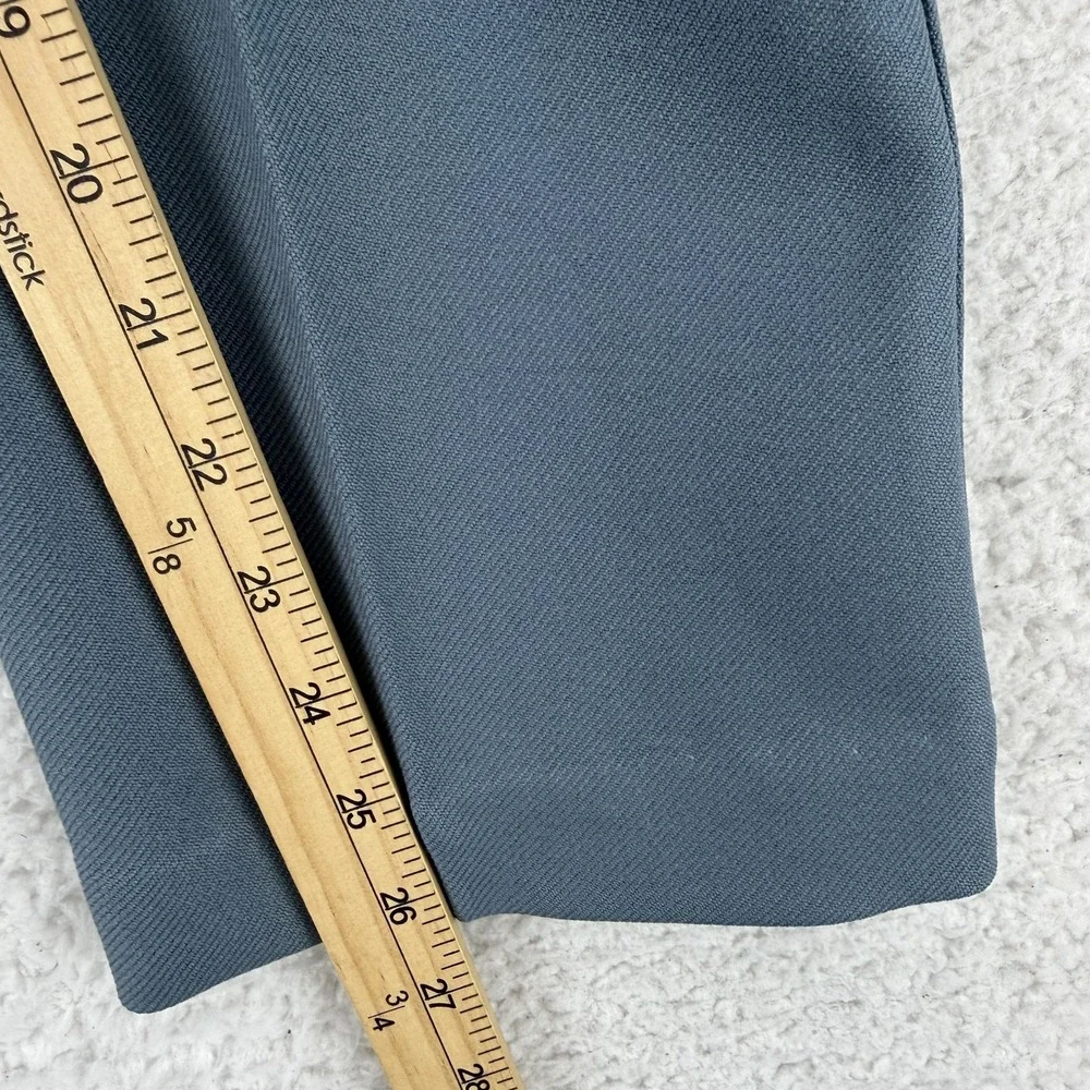 Vintage Levis Dress Pants Mens 30x32 (30x26) Blue Classic Polyester USA 1990s